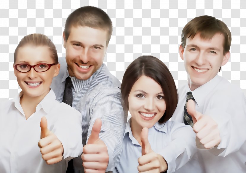 People Social Group Team Youth Fun - Thumb Finger Transparent PNG