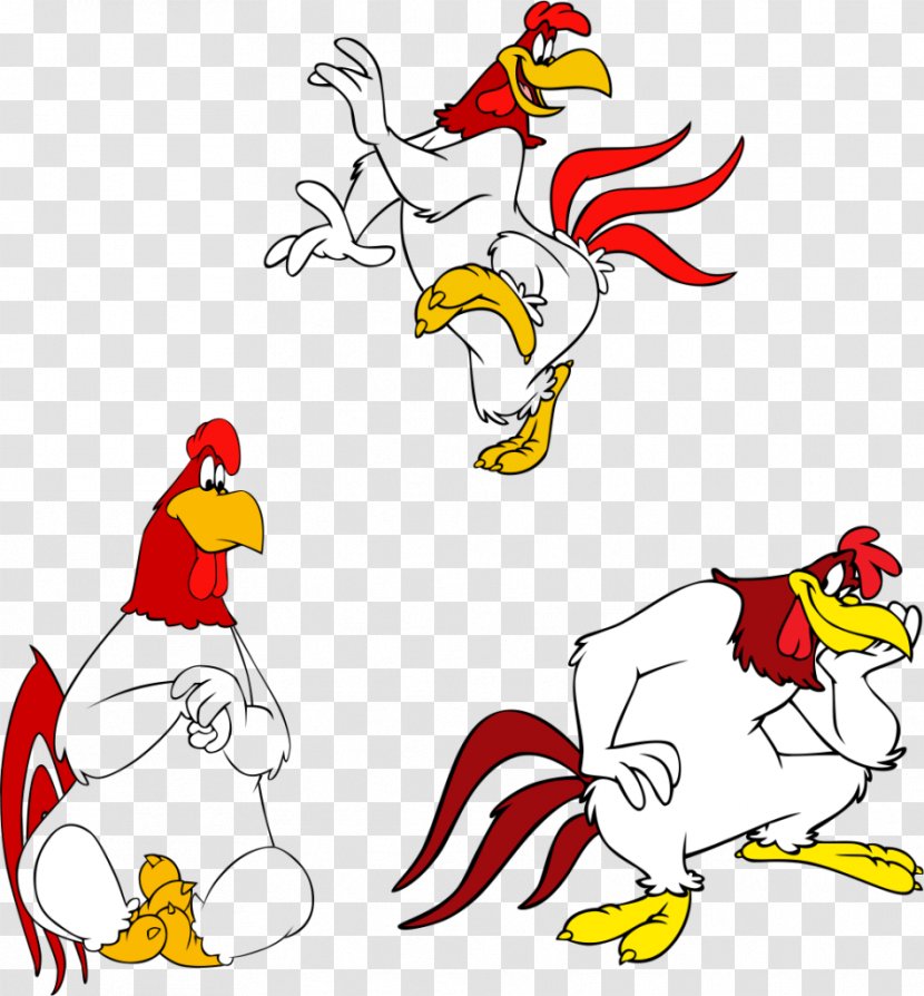 Foghorn Leghorn Chicken Decal Sticker - Looney Tunes Transparent PNG