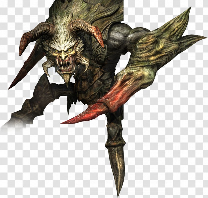 Demon Mythology Dragon Weapon - Fictional Character Transparent PNG