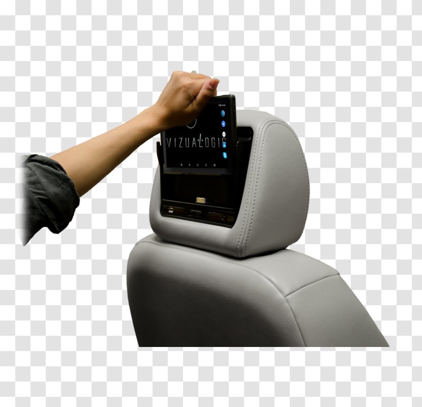 Car Head Restraint HP Slate 7 DVD Player Seat - Tablet Computers Transparent PNG