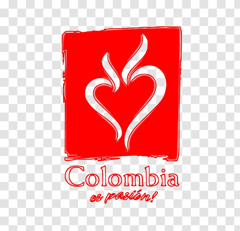 Logo Colombia Love Clip Art Passion - Columbia Emblem Transparent PNG
