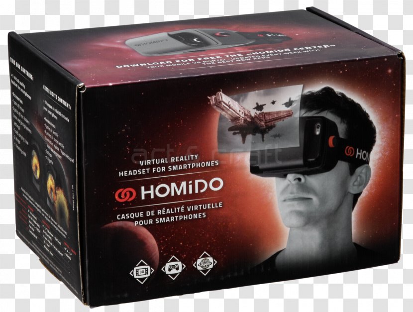 Electronics Product - Electronic Device - Homido Virtual Reality Headset Transparent PNG