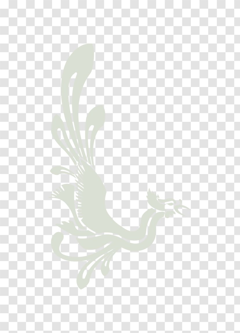 Feather Beak Font Transparent PNG