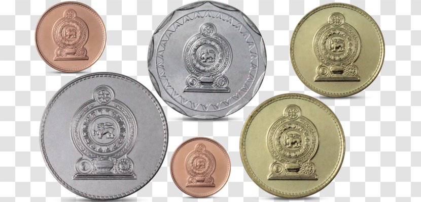Coins Of The Indian Rupee Sri Lankan - Money - British Denominations Transparent PNG