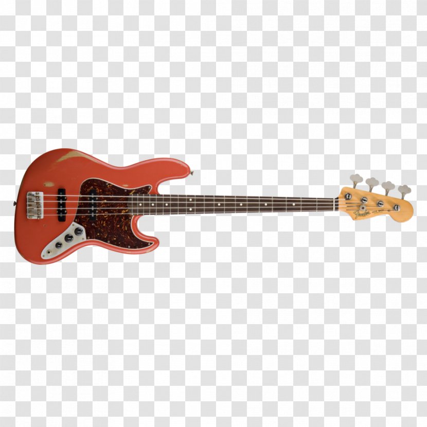 Fender Jazz Bass Precision Guitar Musical Instruments Corporation Sunburst - Tree Transparent PNG