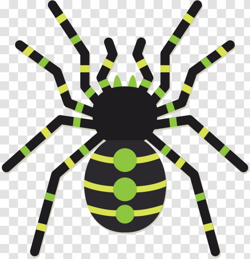 Spider Vector Graphics Insect Image - Arthropod - Pest Transparent PNG