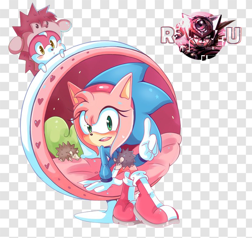 Mario & Sonic At The Olympic Games Amy Rose CD Hedgehog Sega All-Stars Racing - Frame Transparent PNG