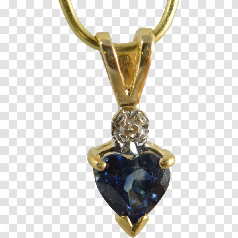 Charms & Pendants Jewellery Earring Gold Necklace - Ring - Sapphire Transparent PNG