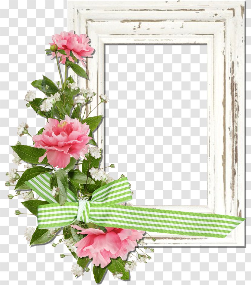 Paper Scrapbooking Flower Picture Frames Birthday - Butterfly Frame Transparent PNG