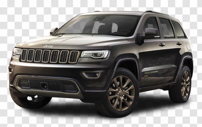 2017 Jeep Grand Cherokee 2018 Trackhawk Sport Utility Vehicle - Tire - Black Car Transparent PNG