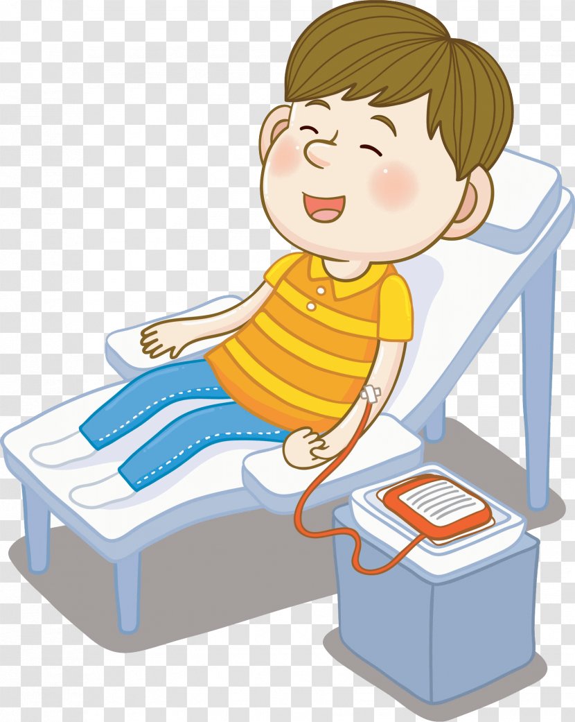 Cartoon Clip Art Child Reading Sitting - Learning Transparent PNG