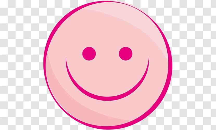 Smiley Nose Cheek Clip Art - Pink Transparent PNG