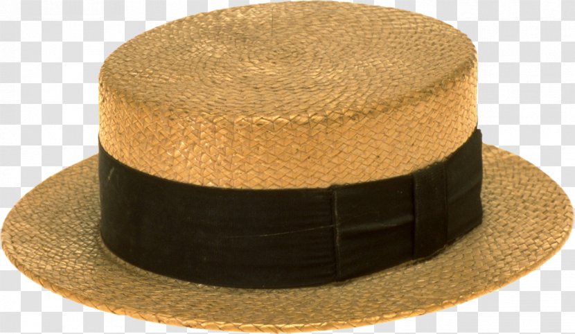 Straw Hat Headgear Bowler - Costume - Hats Transparent PNG