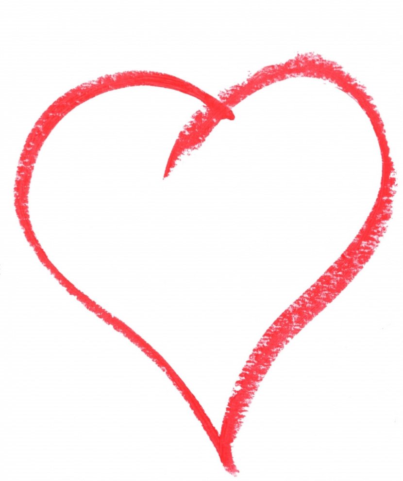 United States Love Letter Heart Symbol - Red - Chalk Transparent PNG