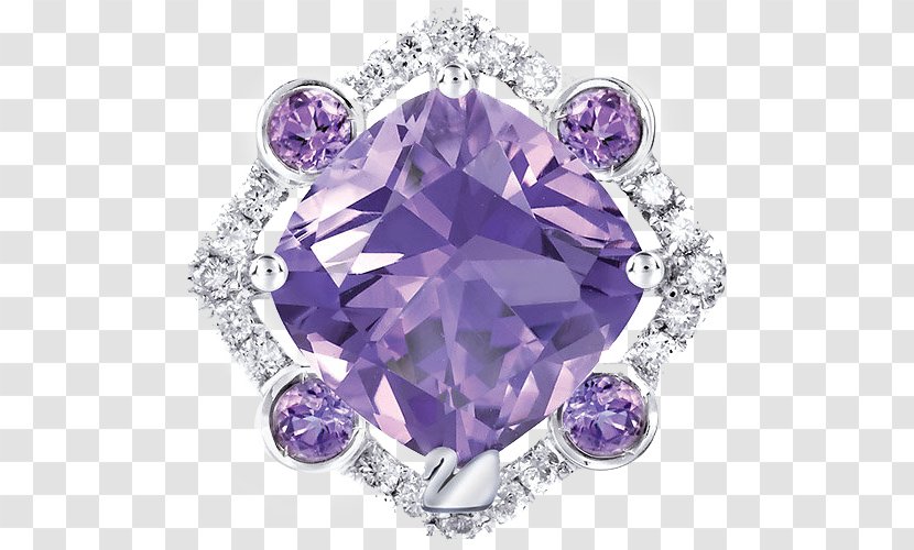 Amethyst Purple Swarovski AG Jewellery Charms & Pendants - Diamond - Jewelry Pendant Transparent PNG