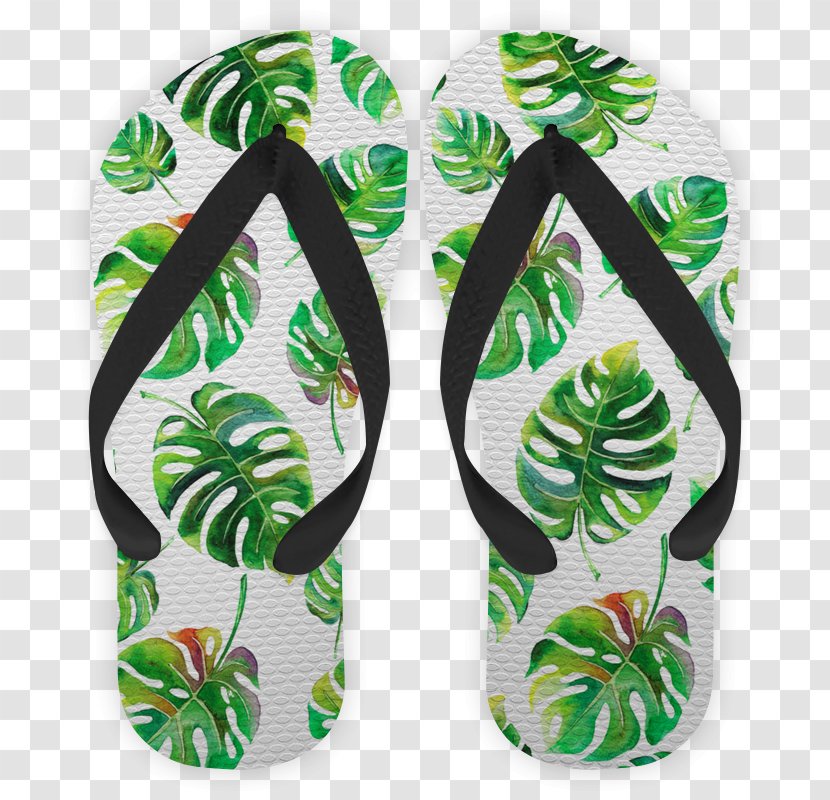 Flip-flops T-shirt Art Paper Leaf - Flipflops - Slim Transparent PNG