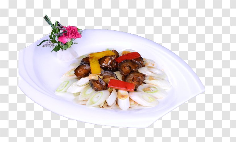 Vegetarian Cuisine Abalone Mediterranean Food - Onion Transparent PNG