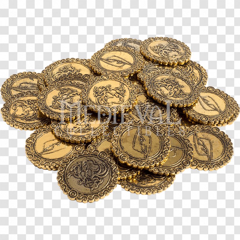 Silver Coin Gold Live Action Role-playing Game - Metal - Dragon Transparent PNG