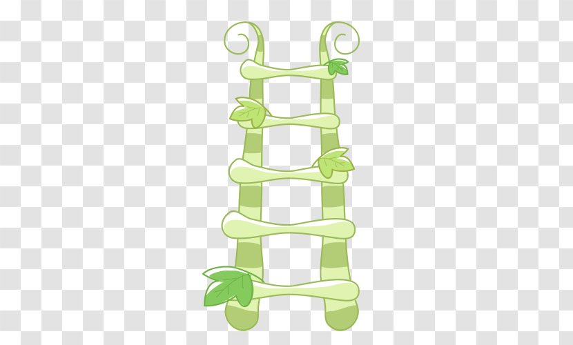 Green Stairs Euclidean Vector - Cute Ladder Transparent PNG
