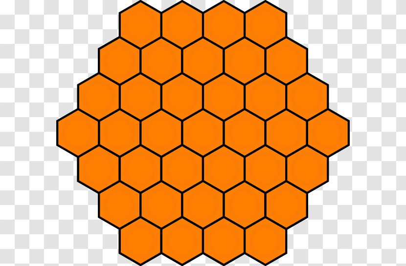 Honeycomb Bee Clip Art - Royaltyfree - Symmetry Transparent PNG