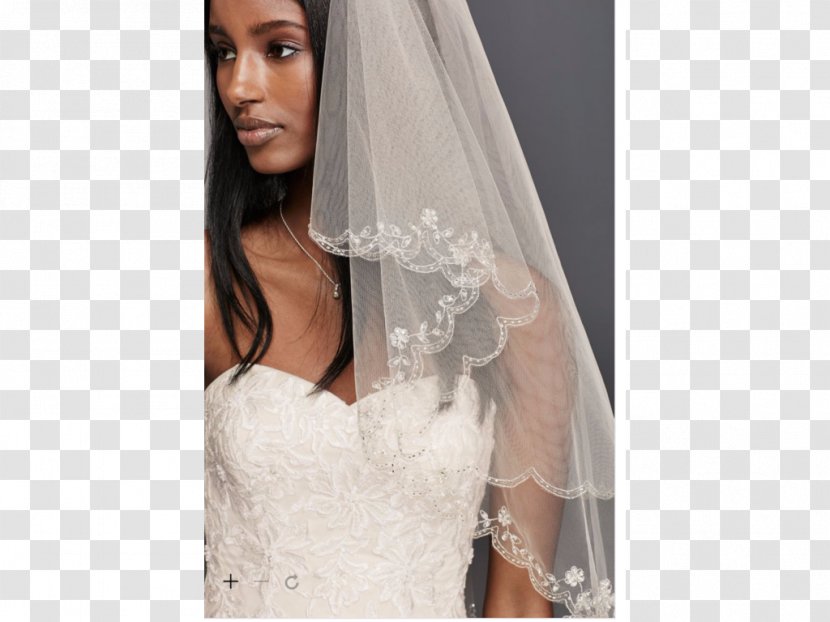 Wedding Dress Bride Veil Sequin David's Bridal - Hair Accessory Transparent PNG