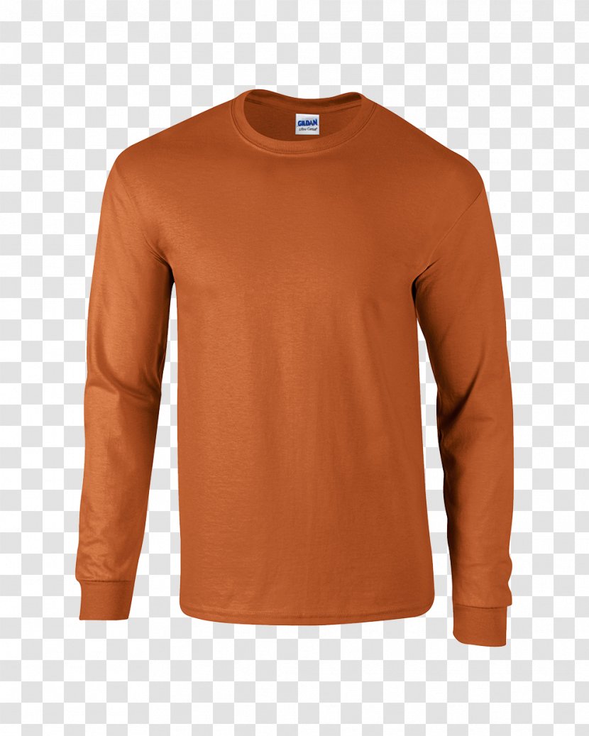 Long-sleeved T-shirt Gildan Activewear Clothing - Shirt Transparent PNG