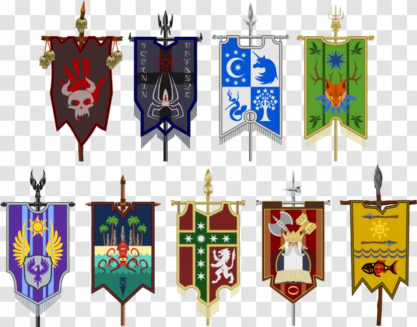 Banner Pennon United States Heraldic Flag - Christmas Ornament - Medieval Transparent PNG