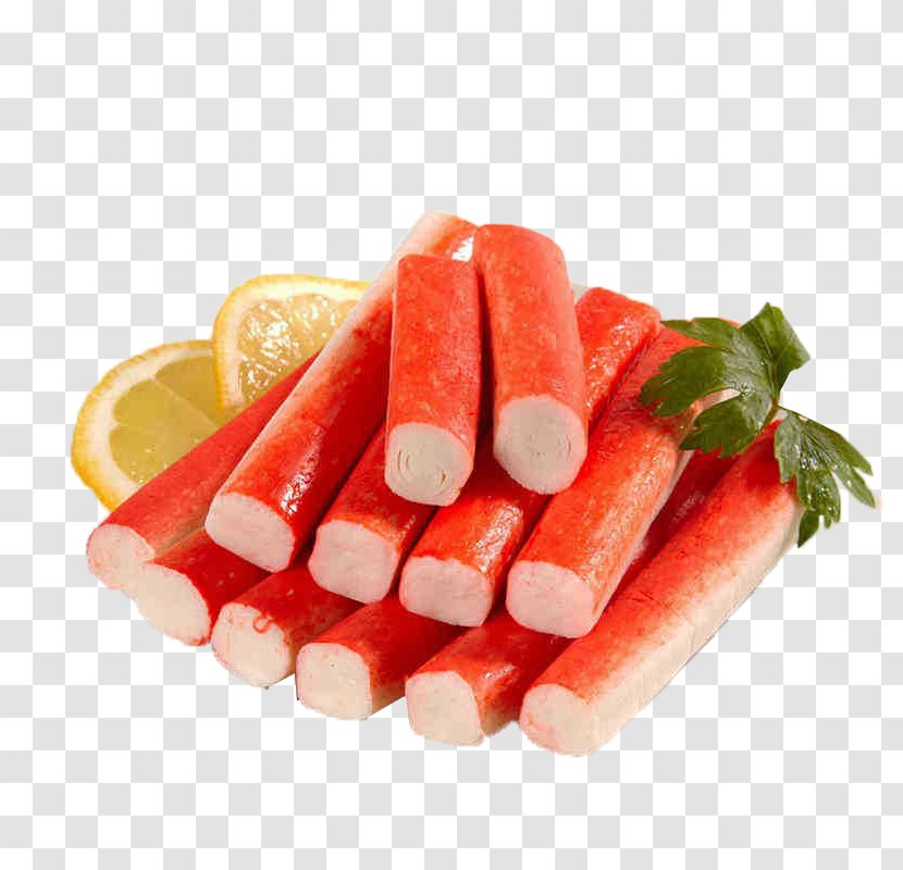 Surimi Seafood Fish Finger Crab Stick - Sticks Transparent PNG