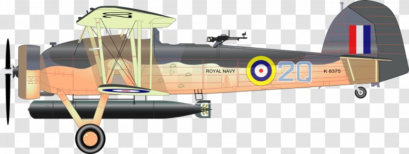 Fairey Swordfish Airplane Aircraft Aviation Company - Bomber Transparent PNG