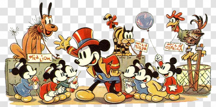 Mickey Mouse Minnie Donald Duck Goofy The Walt Disney Company - Art - Circus Horse Transparent PNG
