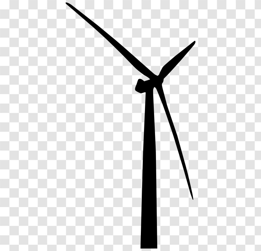 Wind Power Turbine Renewable Energy Clip Art - Solar - Clipart Transparent PNG