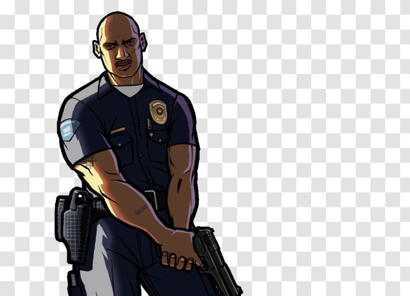 Grand Theft Auto: San Andreas Auto V IV Multiplayer Online - Video Game - Police Officer Transparent PNG
