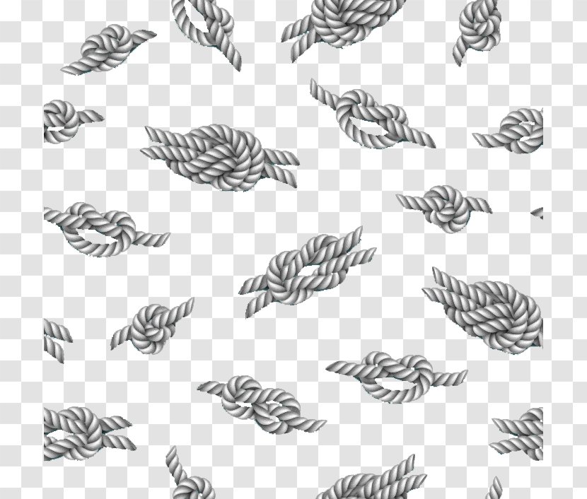 Rope Knot Royalty-free Illustration - Grey Twine Transparent PNG