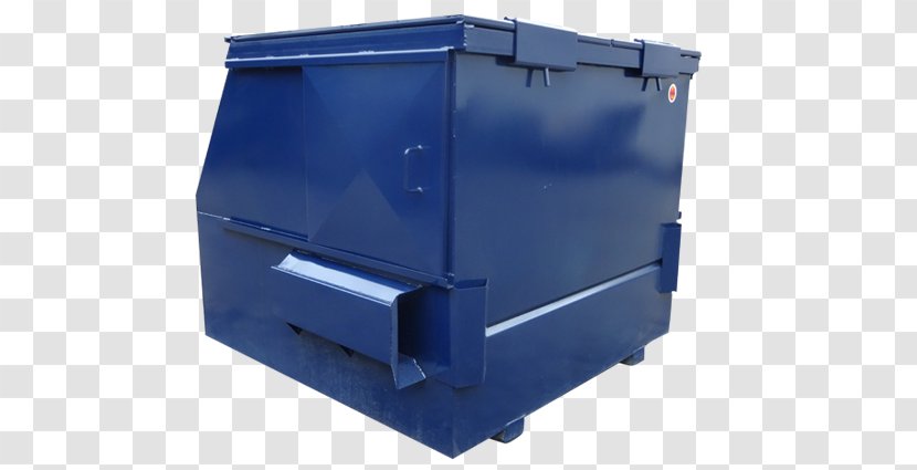 Iron Container Dumpster Shipping Waste Plastic - Cubic Yard Transparent PNG