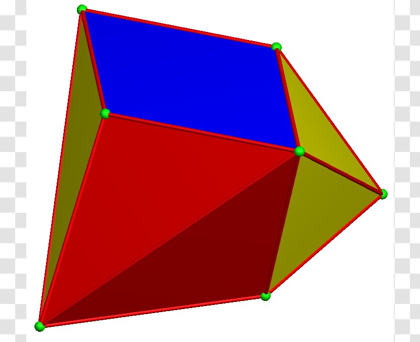 Ten Of Diamonds Decahedron Heptahedron Polyhedron Triangle - Area Transparent PNG