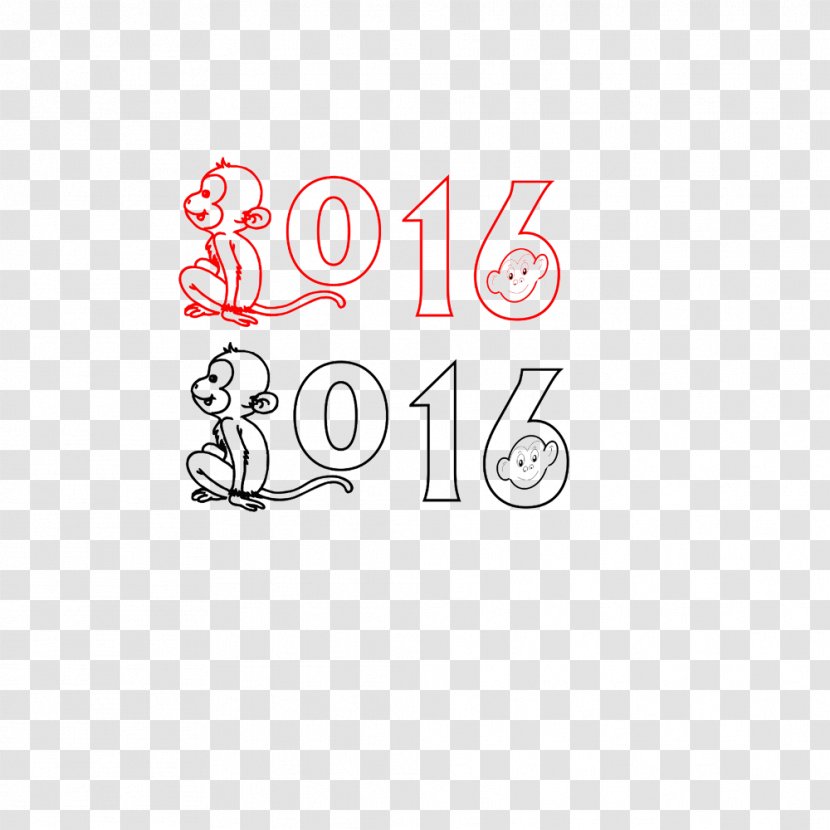 Typeface Designer Logo - Monkey - 2016 Year Of The Digital Font Transparent PNG