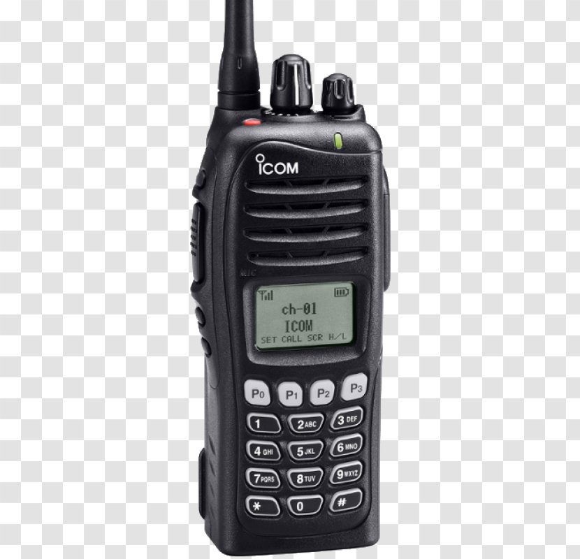 Two-way Radio Icom Incorporated Trunked System Very High Frequency - Technology Transparent PNG