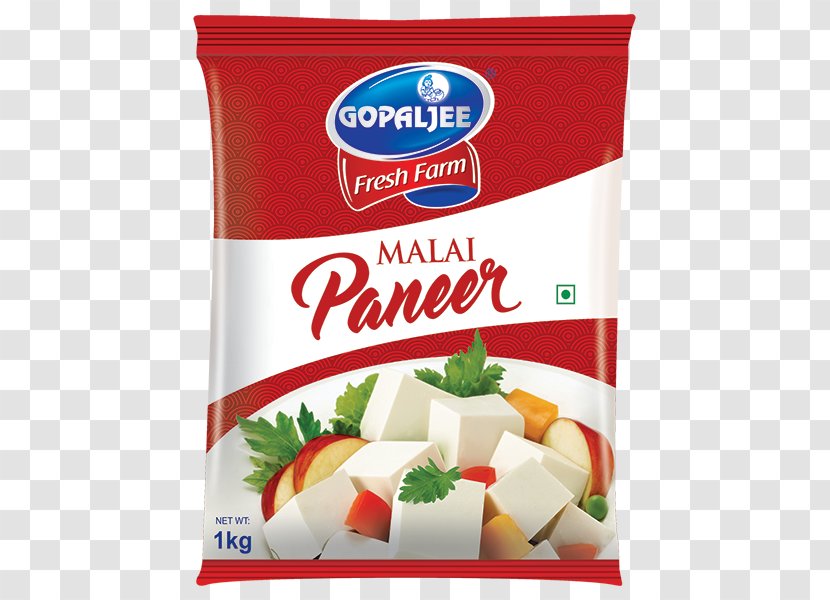 Malai Milk Cream Paneer Vegetarian Cuisine - Cottage Cheese Transparent PNG