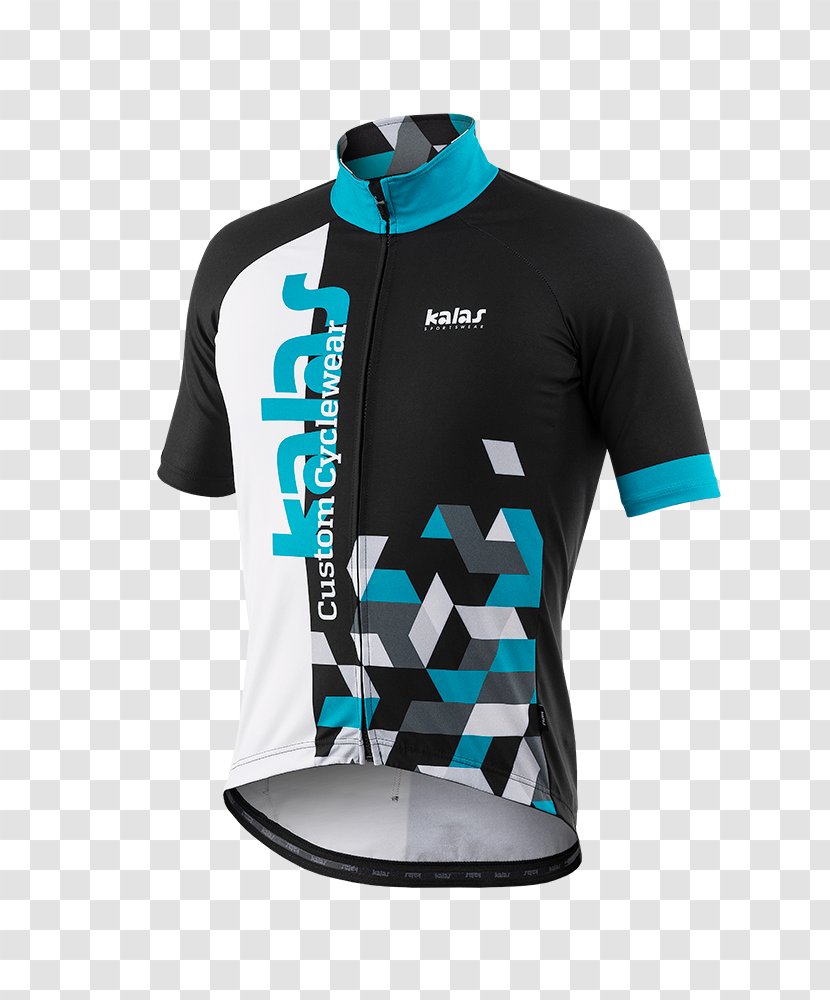 Cycling Jersey Tracksuit Sleeve - Blue Transparent PNG