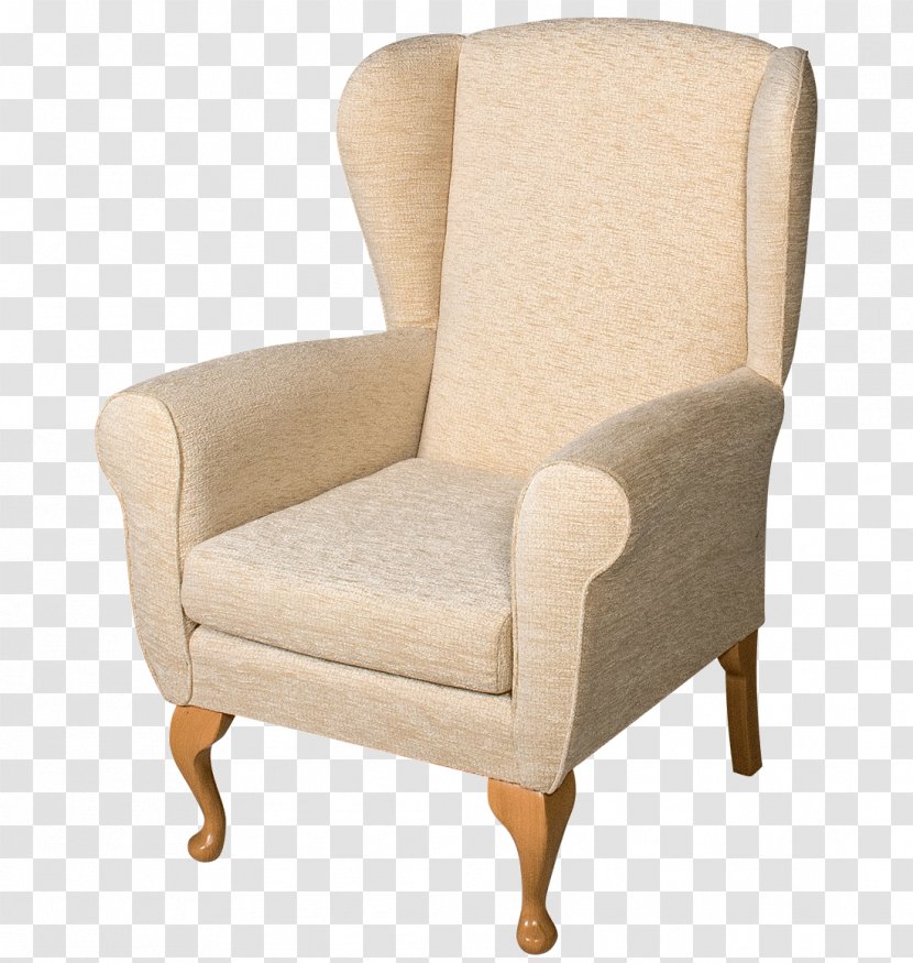 Club Chair Cranbury Armrest Queen Anne Style Furniture - Lumbar Transparent PNG