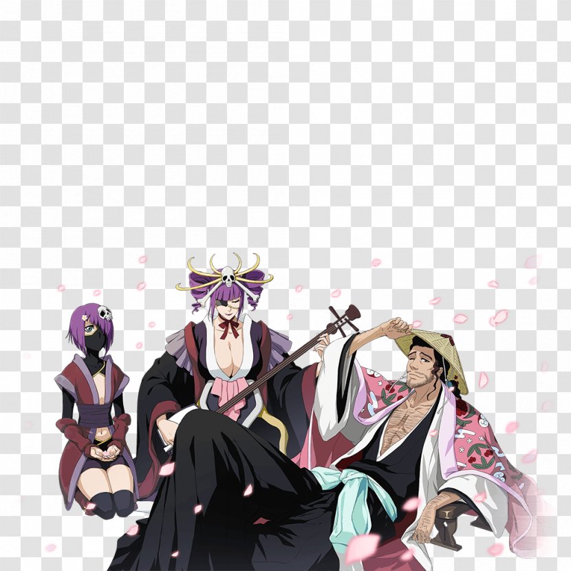 Shunsui Kyōraku Katen Kyōkotsu BLEACH Brave Souls Rangiku Matsumoto - Heart - Bleach Transparent PNG