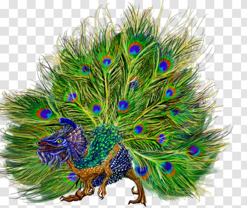 Bird Galliformes Peafowl Feather Tree - Watercolor Transparent PNG