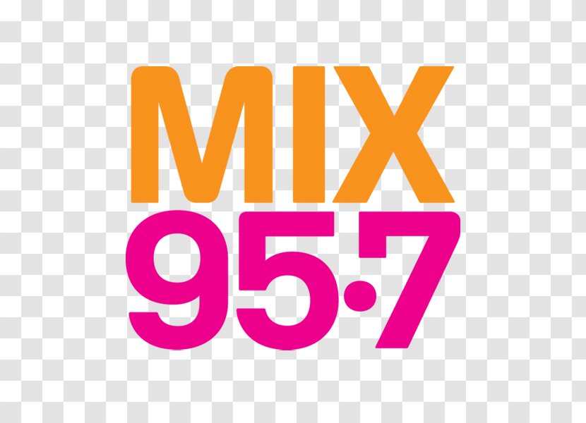 Winchester, Virginia Mix 95.7 IHeartRADIO Logo Internet Radio - Text - Streaming Media Transparent PNG