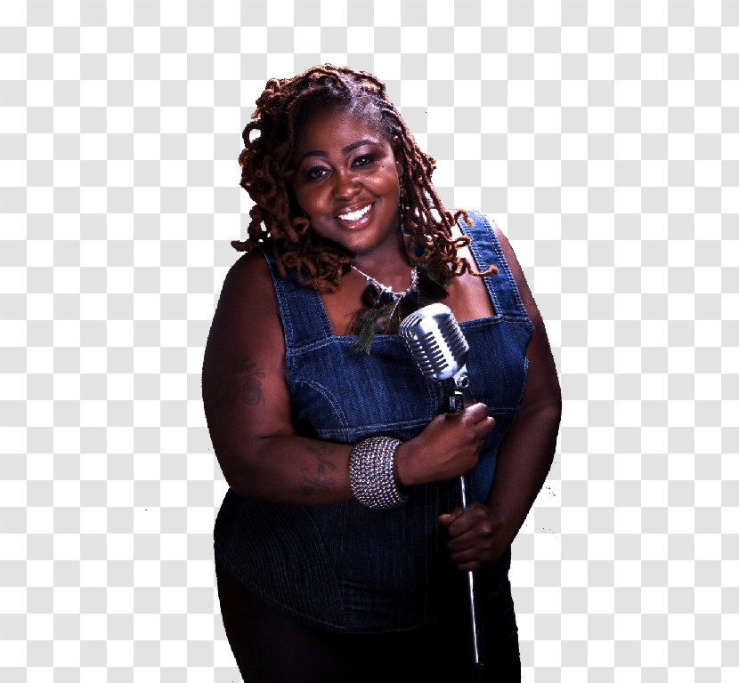 Microphone Shoulder - Long Hair Transparent PNG