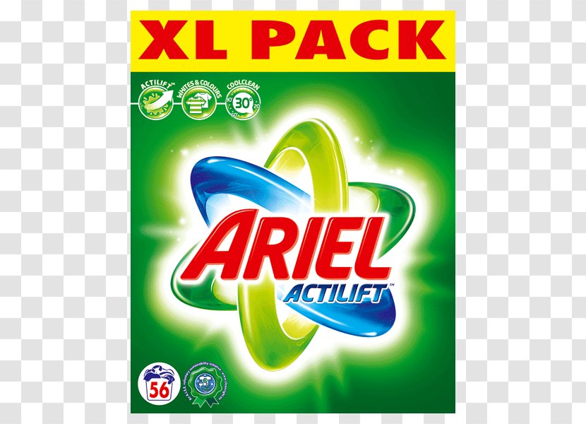 Ariel Laundry Detergent Liquid Washing - Logo - Polycarboxylates Transparent PNG