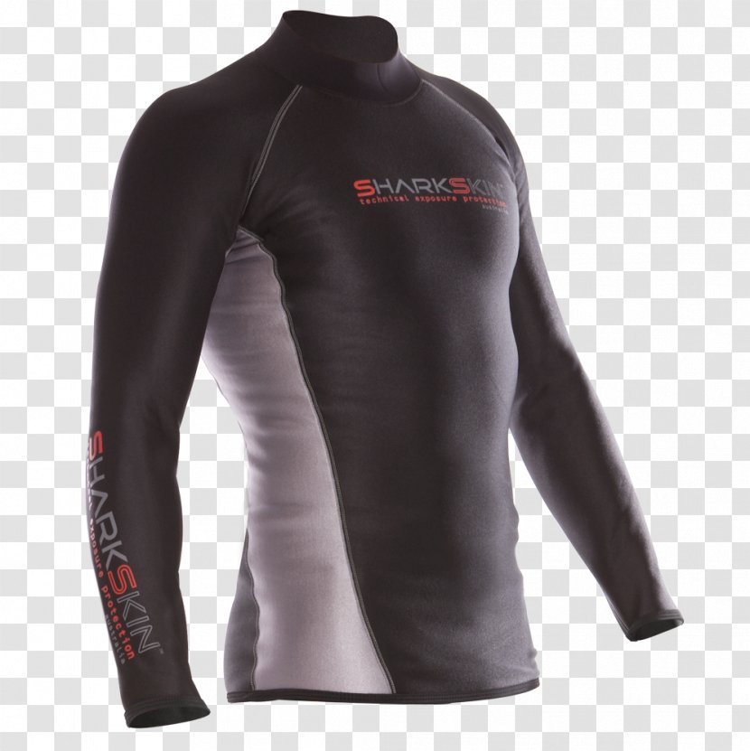 Sharkskin Wetsuit Clothing Zipper Scuba Diving - Sleeve Transparent PNG