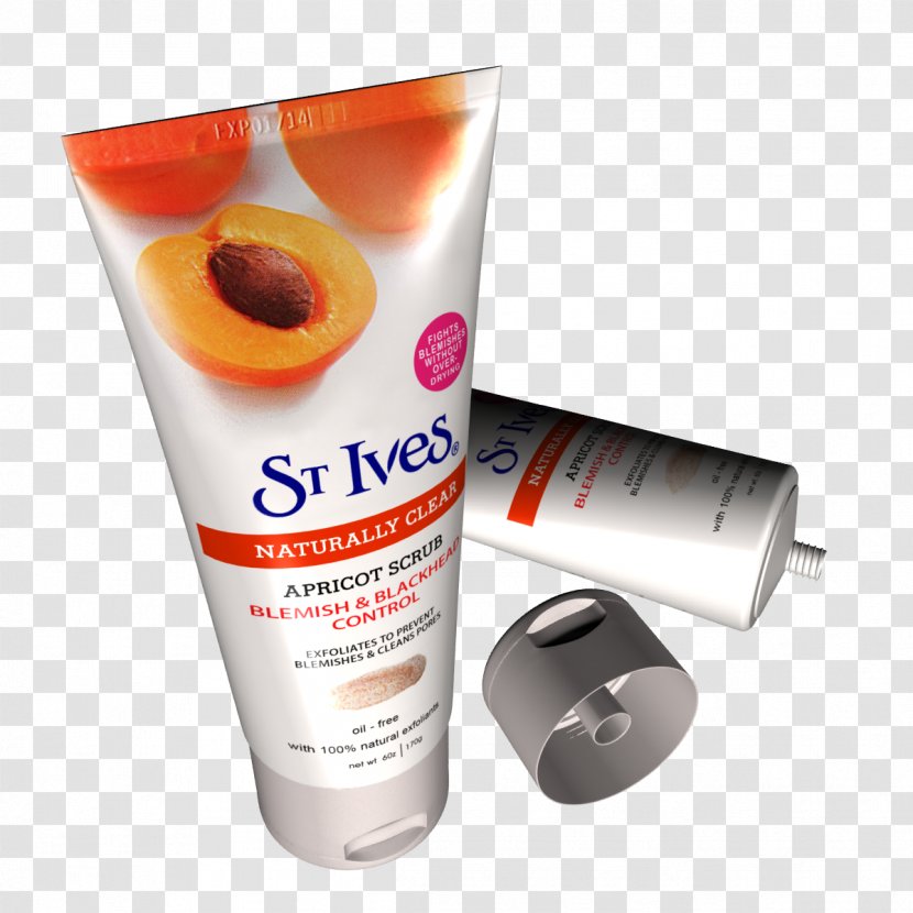 Cream Exfoliation Product Apricot - Facial Washing Transparent PNG