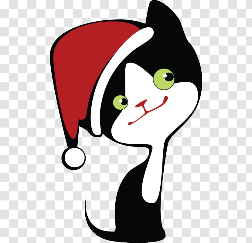 Cat Kitten Clip Art Christmas Day - Royaltyfree Transparent PNG