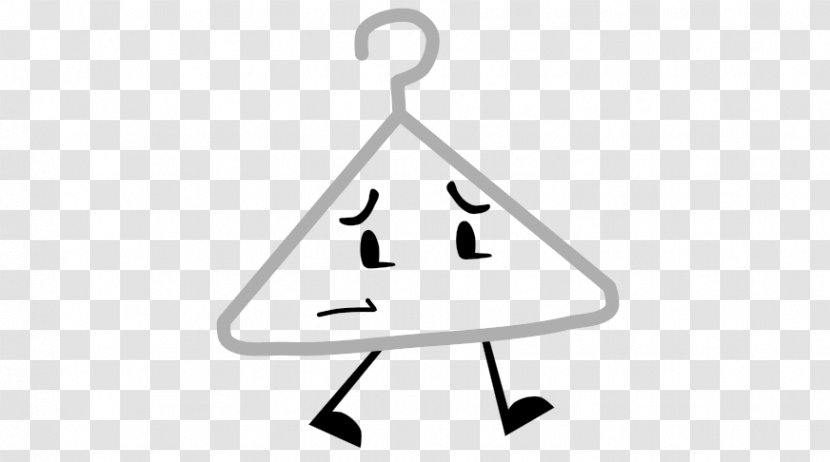 Triangle White - Jacket Hanging Transparent PNG