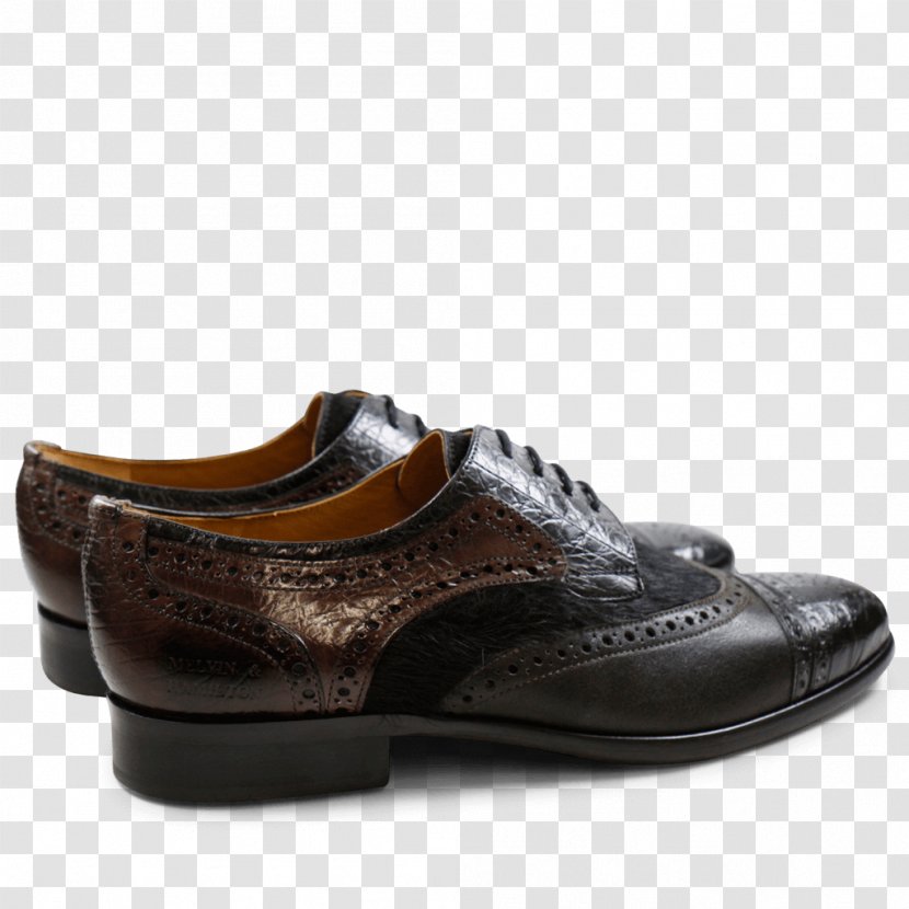 Leather Dress Shoe Derby Dark Brown - Walking - Kudu Transparent PNG